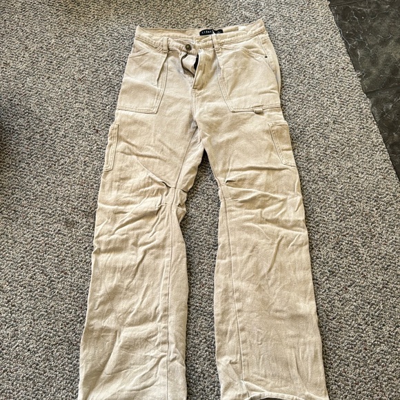 Tan Cargo pants size small from Princess Polly. - Picture 1 of 2